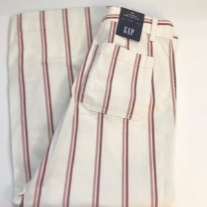 Gap high rise wide leg crop pants